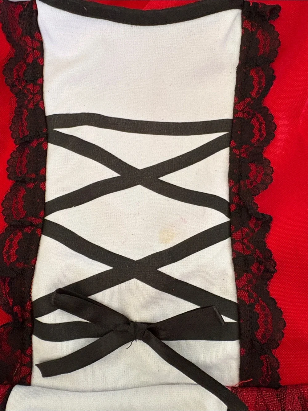 California Costumes Girls' Red & White Queen of Hearts Costume